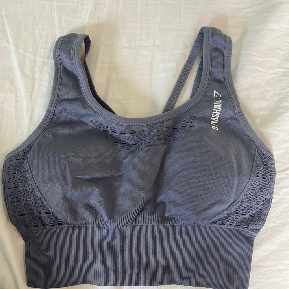 Gray Gymshark Women's Sports Bra